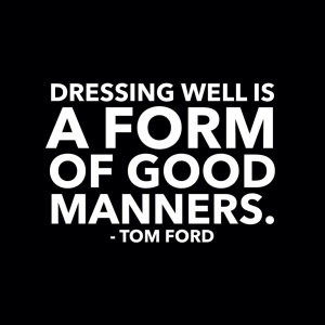 Replace dressing with commenting and you’ve got style. (image via Wiki)